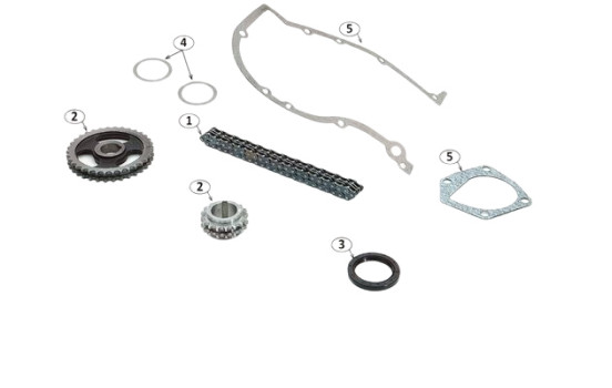 Kit de distribution par chaîne