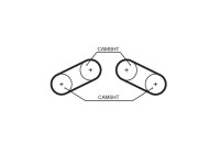 courroie de distribution 5526XS Gates