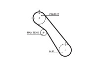 courroie de distribution 5548XS Gates
