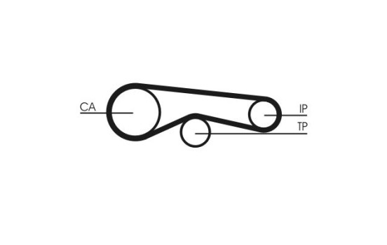 courroie de distribution CT1094 Contitech, Image 3
