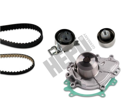 Ensemble pompe à eau + courroie de distribution PK74130 Hepu