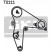 Jeu de courroie de distribution VKMA 06500 SKF
