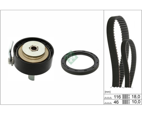 kit de courroie de distribution 530 0959 10 Ina