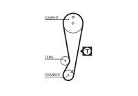 Kit de courroie de distribution K025403XS Gates