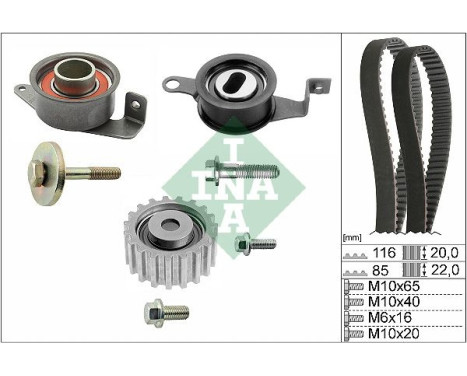 Kit de distribution 530000510 Ina