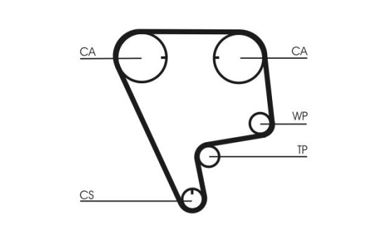 Kit de distribution CT773K1 Contitech, Image 5