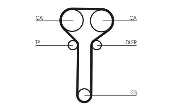 Kit de distribution CT978K1 Contitech, Image 6