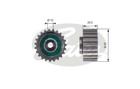 Kit de distribution PowerGrip® K015421XS Gates, Image 4