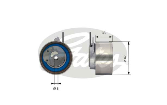 Kit de distribution PowerGrip® K015586XS Gates, Image 2
