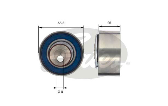 Kit de distribution PowerGrip® K015627XS Gates, Image 2