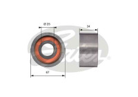 Kit de distribution PowerGrip® K025039 Gates