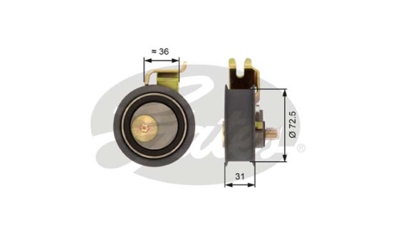 Kit de distribution PowerGrip® K025491XS Gates, Image 2