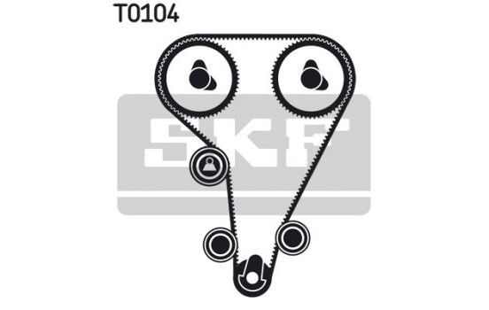 Kit de distribution VKMA 04212 SKF, Image 5