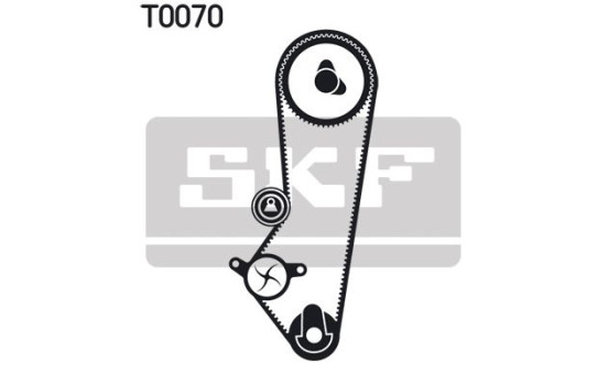 Kit de distribution VKMA 07300 SKF, Image 2