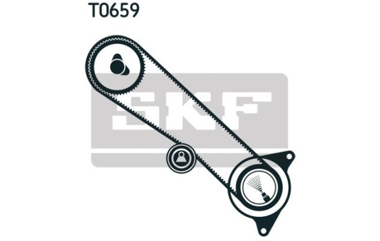 Kit de distribution VKMA 91711 SKF, Image 2