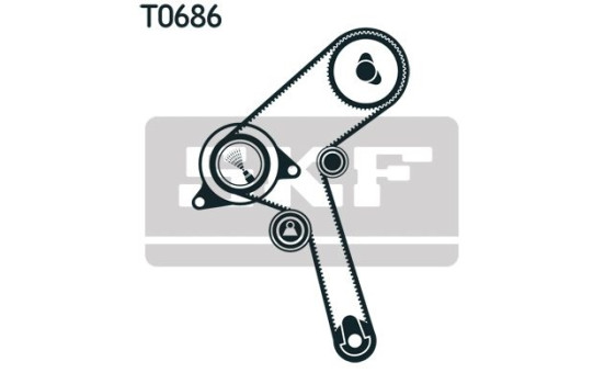 Kit de distribution VKMA 92519 SKF, Image 2