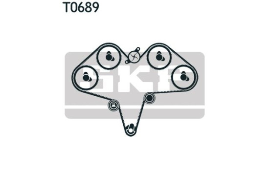 Kit de distribution VKMA 95039 SKF, Image 2