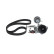 Pompe à eau + kit de courroie de distribution 1.987.946.383 Bosch