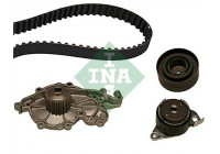Pompe à eau + kit de courroie de distribution 530 0064 30 Ina