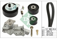 Pompe à eau + kit de courroie de distribution 530 0102 30 Ina