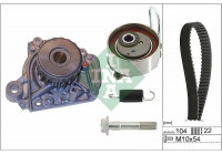 Pompe à eau + kit de courroie de distribution 530 0506 31 Ina