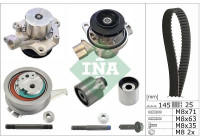 Pompe à eau + kit de courroie de distribution 530 0650 31 Ina