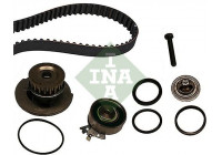 Pompe à eau + kit de courroie de distribution 530000431 Ina