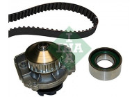 Pompe à eau + kit de courroie de distribution 530000930 Ina