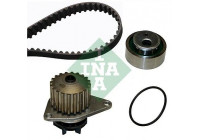 Pompe à eau + kit de courroie de distribution 530001630 Ina
