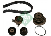 Pompe à eau + kit de courroie de distribution 530004930 Ina