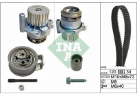 Pompe à eau + kit de courroie de distribution 530009130 Ina