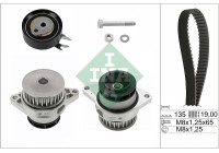 Pompe à eau + kit de courroie de distribution 530016630 Ina