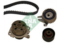 Pompe à eau + kit de courroie de distribution 530022530 Ina