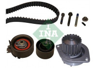 Pompe à eau + kit de courroie de distribution 530023730 Ina