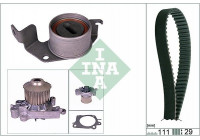 Pompe à eau + kit de courroie de distribution 530030230 Ina