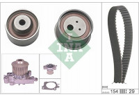 Pompe à eau + kit de courroie de distribution 530030730 Ina