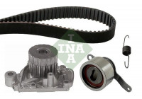 Pompe à eau + kit de courroie de distribution 530031330 Ina