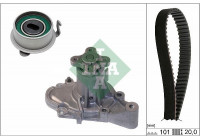 Pompe à eau + kit de courroie de distribution 530035530 Ina