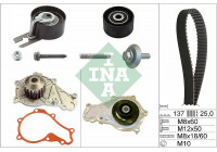 Pompe à eau + kit de courroie de distribution 530037530 Ina