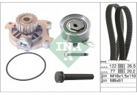 Pompe à eau + kit de courroie de distribution 530040630 Ina