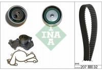 Pompe à eau + kit de courroie de distribution 530043030 Ina