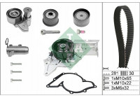 Pompe à eau + kit de courroie de distribution 530048030 Ina