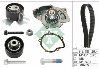 Pompe à eau + kit de courroie de distribution 530055831 Ina