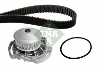 Pompe à eau + kit de courroie de distribution 530058630 Ina