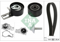 Pompe à eau + kit de courroie de distribution 530061130 Ina