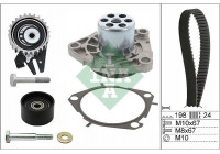 Pompe à eau + kit de courroie de distribution 530062630 Ina