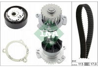 Pompe à eau + kit de courroie de distribution 530066330 Ina
