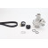 Pompe à eau + kit de courroie de distribution CT1019WP1 Contitech, Vignette 3