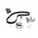 Pompe à eau + kit de courroie de distribution CT1028WP7 Contitech