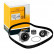 Pompe à eau + kit de courroie de distribution CT1043WP1 Contitech